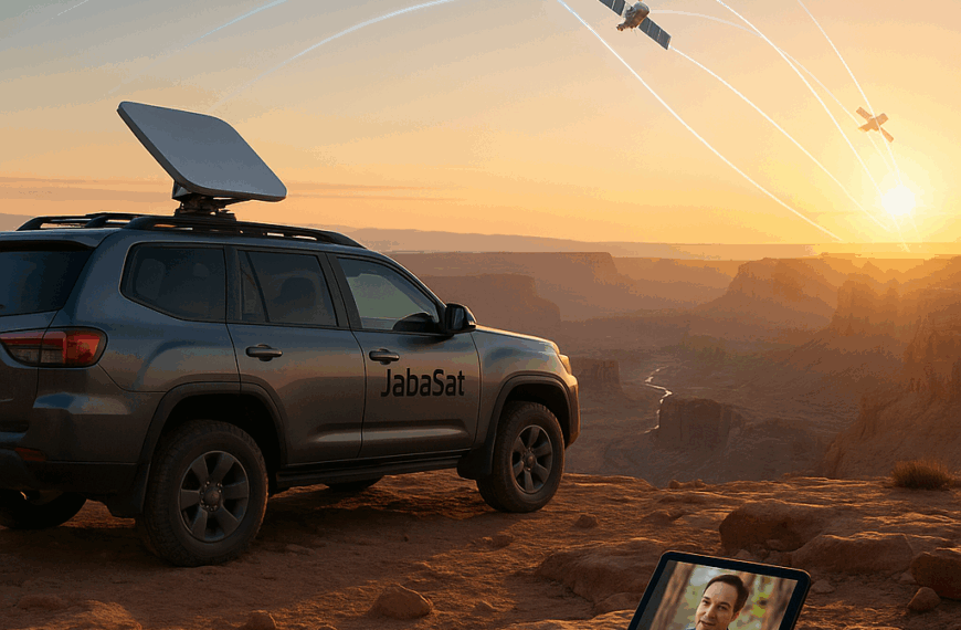 JabaSat: Internet Satelital Móvil con Cobertura en Todo México