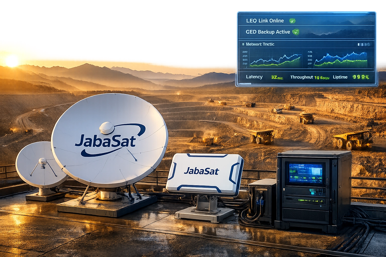 Redundancia Satelital para Comunicaciones