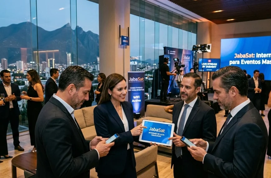 JabaSat: Liderando el Internet para Eventos VIP y Masivos en Monterrey